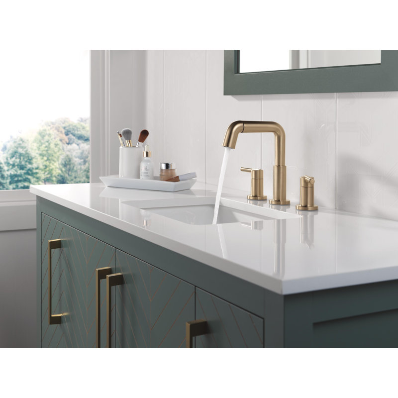 Delta Nicoli Pull-Down Widespread Bathroom Faucet, Pull Out Sprayer ...